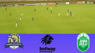 🔴 LIVE Marumo Gallants FC vs AmaZulu FC South Africa  Betway Premiership 202425 Live Match [upl. by Dymoke]