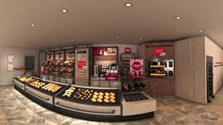 Costa Coffee DE Innenansicht Bäckerei [upl. by Aldarcy262]