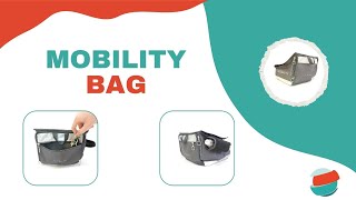 UNDER SEAT BAG FOR WHEELCHAIR  MOBILITY BAG [upl. by Nyliac]