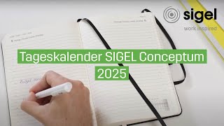 Tageskalender SIGEL Conceptum 2025  SIGEL [upl. by Estel]