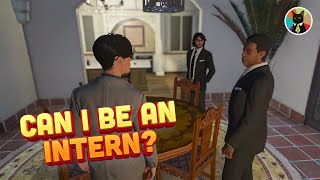 Marty Banks asks Mickey if he can join quotThe Company Internship Programquot  NoPixel 40 [upl. by Ramad]