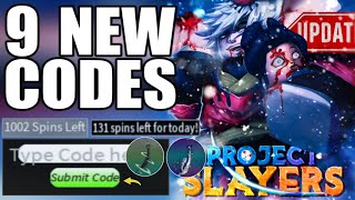 ✨NEW✨PROJECT SLAYERS CODES  CODES FOR PROJECT SLAYERS  ROBLOX PROJECT SLAYER CODES [upl. by Yhtomiht401]