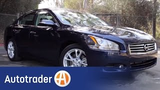 2013 Nissan Maxima  Sedan  New Car Review  AutoTrader [upl. by Aetnahs734]