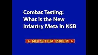 Testing Divisions to Determine the New Infantry Meta  Hoi4 NSB [upl. by Kcirdnekel440]