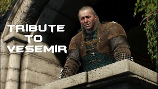 The Witcher 3  Vesemir Tribute Video Life Of An Old Witcher [upl. by Ariahaj]