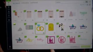 Cricut Design Space  Using the Write Feature on place cards [upl. by Markowitz]