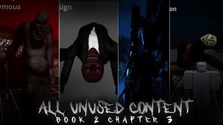 All Unused Content in The Mimic Book 2 Chapter 3  The Mimic Book 2 Chapter 3 [upl. by Adiasteb205]