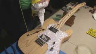 Fender Thinline Telecaster Setup [upl. by Nayab]