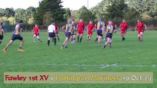 Fawley 1st XV v Lymington Mariners 191024 Clip 7 [upl. by Stephan131]