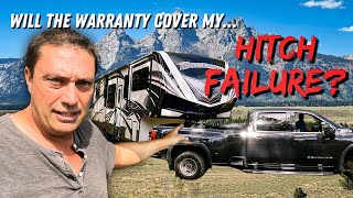 HITCH DISASTER Will They Cover the WARRANTY ✨RV LIVING EP187 [upl. by Nap]