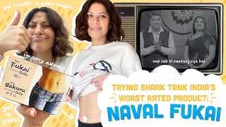 REVIEWING SHARK TANK INDIA’S WORST RATED PRODUCT NAVAL FUKAI [upl. by Milurd350]