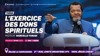 Lexercice des dons spirituels Pasteur MARCELLO TUNASI  culte du 29 mai 2022 [upl. by Trinette]