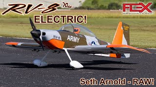 RV8 70cc FLS Electric  Seth Arnold  RAW [upl. by Boot]