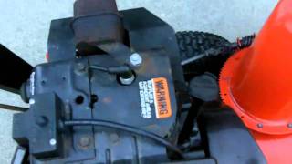 Ariens 824 Snowblower Problems [upl. by Bean]