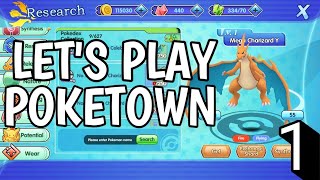 Lets Play Poketown  Poketown Gameplay 1 [upl. by Pine]