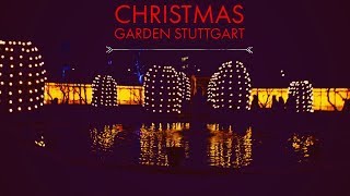 CHRISTMAS GARDEN STUTTGART GERMANY  WILHELMA ZOO [upl. by Kalbli382]