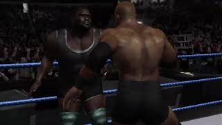 WWE Smackdown vs Raw 2007  XBOX 360 Gameplay  Bobby Lashley vs Mark Henry [upl. by Suirrad872]