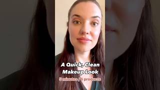 How To Do A Fresh Everyday Makeup Look In Under 5 Minutes Using Clean Beauty Products [upl. by Suravat]