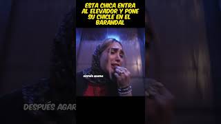 😱Esta chica entra al elevador y pone su chicle en el barandal viral pelis resumen [upl. by Loris281]