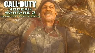 Modern Warfare 2 Remastered ALTERNATE ENDING Easter Egg  MW2 Remastered How To KILL Shepherd Early [upl. by Levitus]