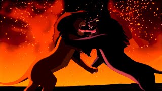 Simba VS Scar Edit 42  Vibrantly Dimmed [upl. by Aisiram25]