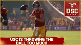 USC Is Throwing The Ball Too Much [upl. by Eanert551]