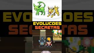 AS EVOLUCOES EXCLUSIVAS DO EEVEE EM POKEMON [upl. by Sidoma806]