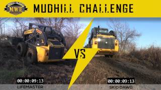 Lifemaster Versus Skid Dawg  Skid Steer Tires  Mudhill Challenge [upl. by Briana739]