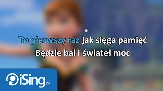 Kraina Lodu  Pierwszy raz jak sięga pamięć tekst  karaoke iSingpl [upl. by Madison]