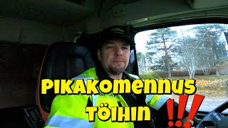 Pikakomennuksella töihin [upl. by Atiluap]