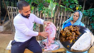 চাপের পিস দিয়ে Mutton রান্না তার সাথে তুলোর মতো নরম নরম রুটি [upl. by Baer]