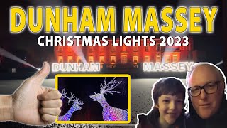 Dunham Massey Christmas Lights 2023 🎄🎅 [upl. by Aisatana]