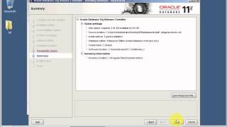 OTM 631 Installation Guide Windows  Part 4  Installing Oracle Database 11gR2 [upl. by Anialam]