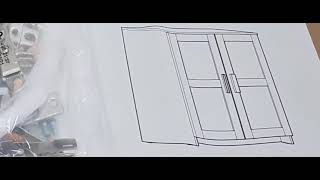 IKEA BRIMNES Cabinet with 2 doors white 78 x 95 cm [upl. by Anitroc]