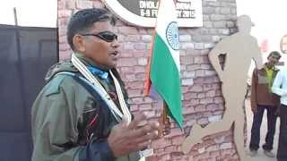 Major Nitin Joshi at Run The Rann 2015 [upl. by Honoria]