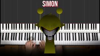 Incredibox Sprunki Horror Simon Sound on Piano [upl. by Bajaj]