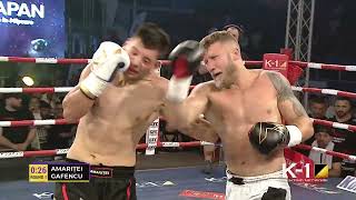 Alexandru Amaritei vs Eduard Gafencu  K1 Fighting Network Romania [upl. by Lleze899]