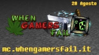 MineCraft  Server WhenGamersFail  Apertura Ufficiale [upl. by Tennaj]