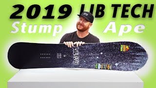 2019 Lib Tech Stump Ape Snowboard Review [upl. by Pooh]