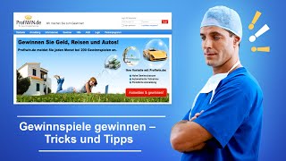 🚑 Gewinnspiele gewinnen – Tricks und Tipps [upl. by Cranford]