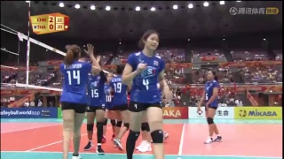 2018年10月7日 女排世锦赛 中国女排VS泰国女排 小组赛第二阶段直播 [upl. by Clifford]