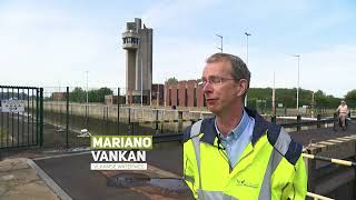 Reportage PlattelandsTV in Bornem de sluis van Wintam [upl. by Irtak]