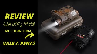 REVIEW AN PEQ 15 FMA AIRSOFT [upl. by Hulton]