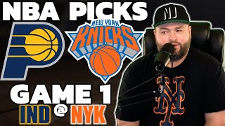 Pacers vs Knicks Picks With Kyle Kirms  NBA Game 1 Bets [upl. by Robins]