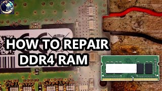 how to repair laptop DDR4 RAM  laptop DDR 4 RAM fixed [upl. by Ramunni59]