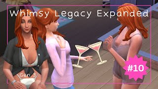 👄 are we unflirty 👄  Whimsy Stories EXPANDED Legacy Challenge  Gen 3  Ep 10  Sims 4 [upl. by Latoniah]