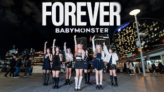 KPOP IN PUBLIC BabyMonster “FOREVER” 🤍🪽One Take  Dance Cover by illuminACE⭐️First in Australia 🇦🇺 [upl. by Rozelle]