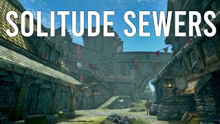 Solitude Sewers  The Elder Scrolls Skyrim Anniversary Edition Part 18 [upl. by Medor361]