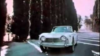 Triumph TR4 TV AD Original Classic Car Commercial CARJAM TV [upl. by Pyszka]