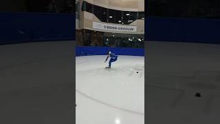 Skating for team Victoria 💙 [upl. by Llerrehs]